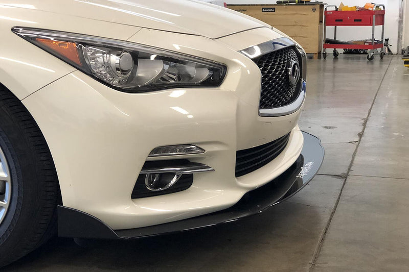 2016-2018 Infiniti Q50 V2 Front Splitter ( Non Sport Bumper )