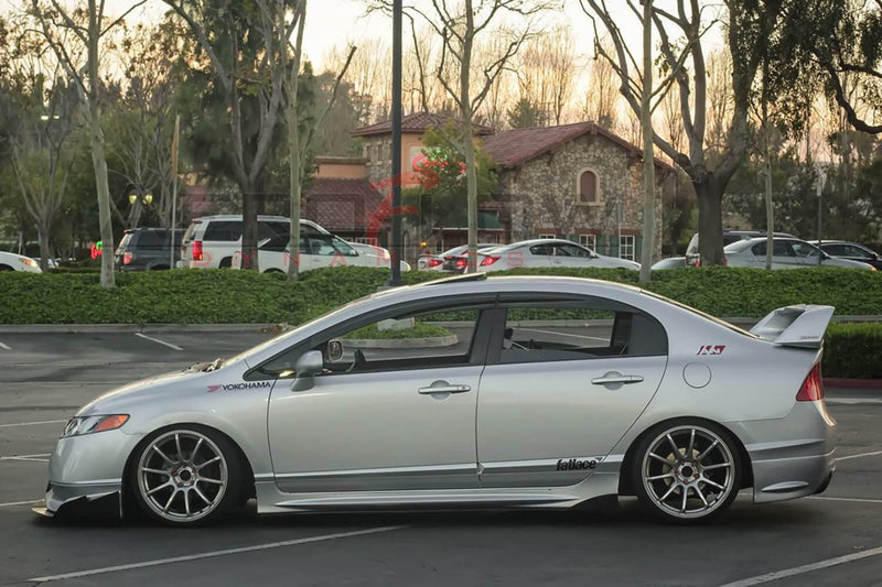 2006-2011 Honda Civic Side Skirt Extension V2 ( Sedan)