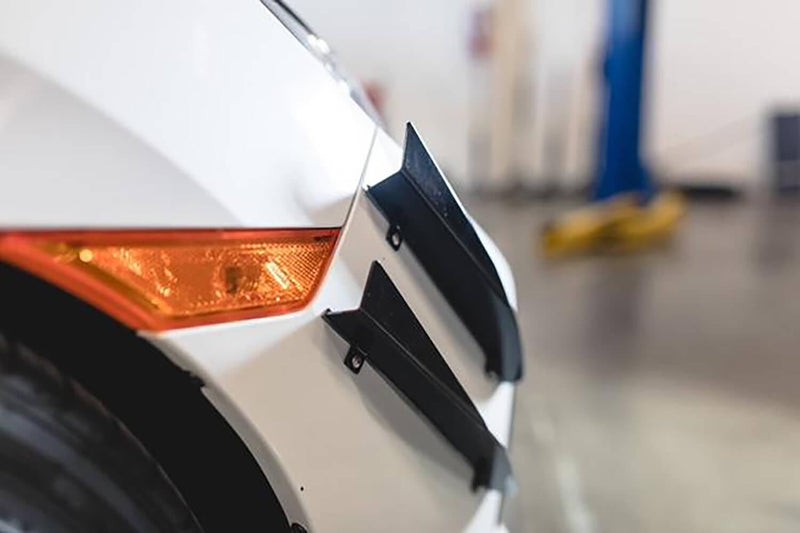 2017-2021 Honda Civic V2 Canards (Hatchback, Si Coupe, Si Sedan)