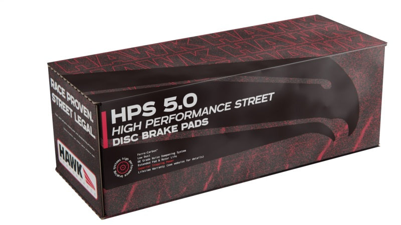 Hawk HPS 5.0 Rear Brake Pads for Select Cadillac, Chevrolet, Dodge, Jeep, Jaguar, Tesla and Volvo Applications - HB194B.570