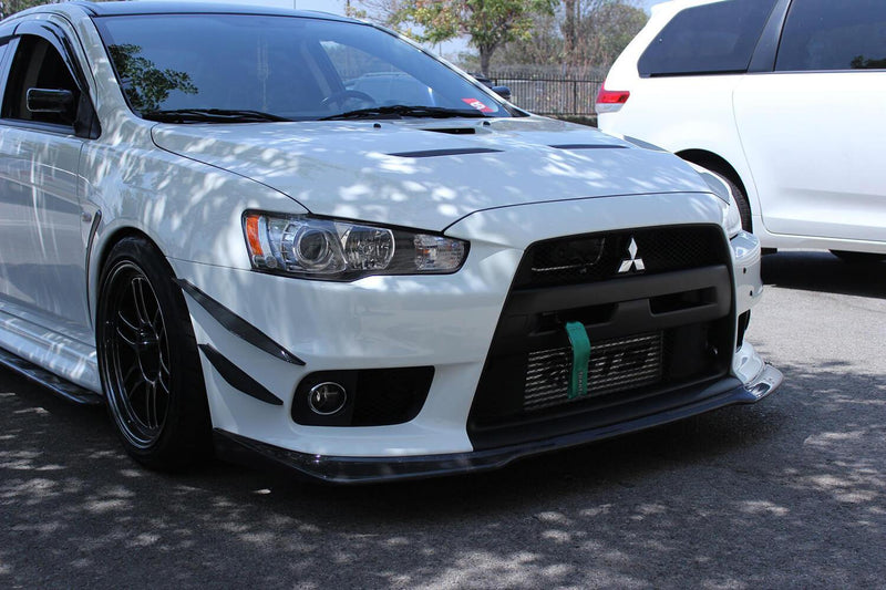 2007-2015 Mitsuibishi Evo X Canards V1