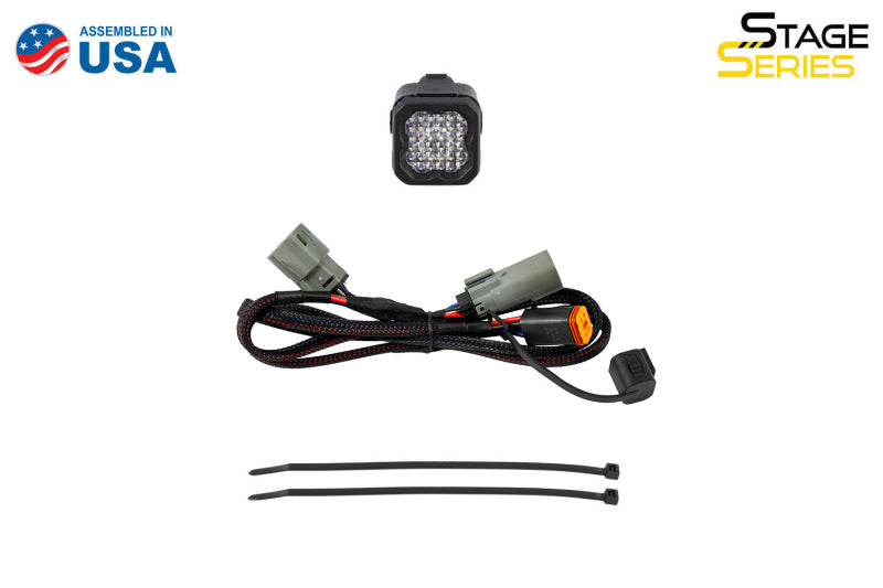 Diode Dynamics 2022+ Ford Maverick C1 Sport Hitch Mount LED Pod Reverse Kit