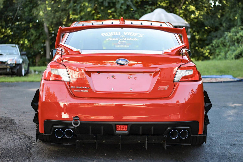 2015-2021 Subaru Wrx/Sti Rear Bumper Canards V1