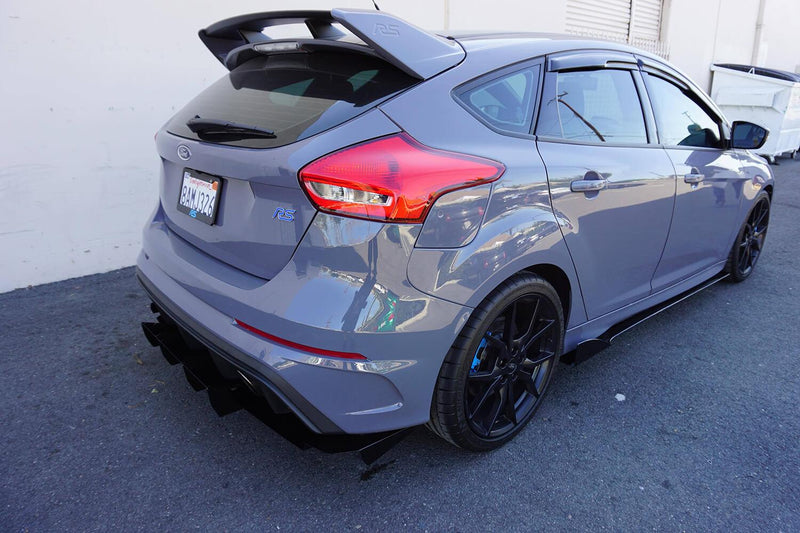 2016-2018 Ford Focus Rs Side Skirt Extension V2