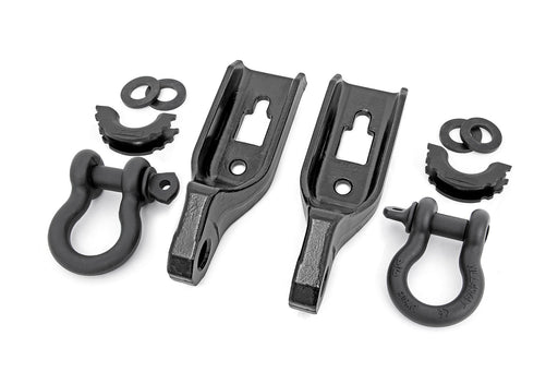 Tow Hook Brackets | D-Ring Combo | Ford F-150 2WD/4WD (2009-2025)