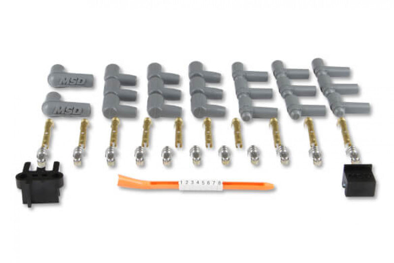 Super Conductor Spark Plug Wire Set, 8 Cyl Multi-Angle Plug, Socket/HEI