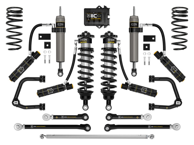 ICON 23-24 Toyota Sequoia 3-4.25in Stage 3 3.0 Suspension System - Tubular