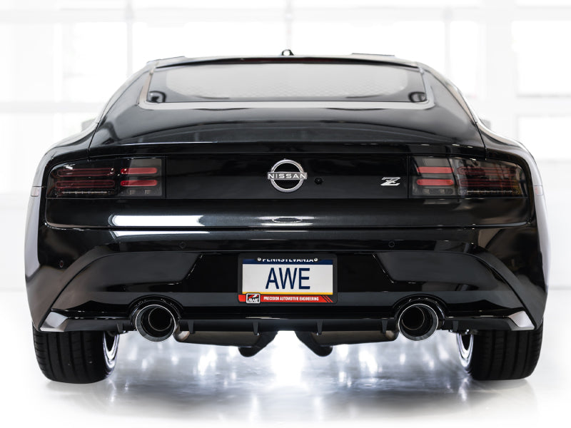 AWE Tuning 2023 Nissan Z RZ34 RWD Touring Edition Cat-Back Exhaust System w/ Chrome Silver Tips