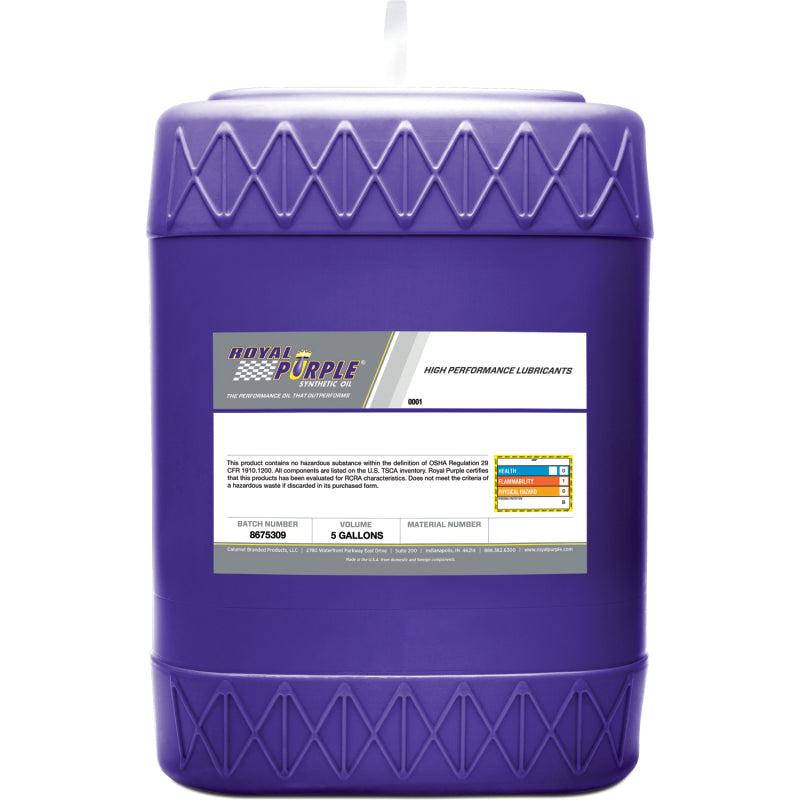 Royal Purple XPR Synthetic Extreme Performance 5W30 Racing Oil - 5 Gallon
