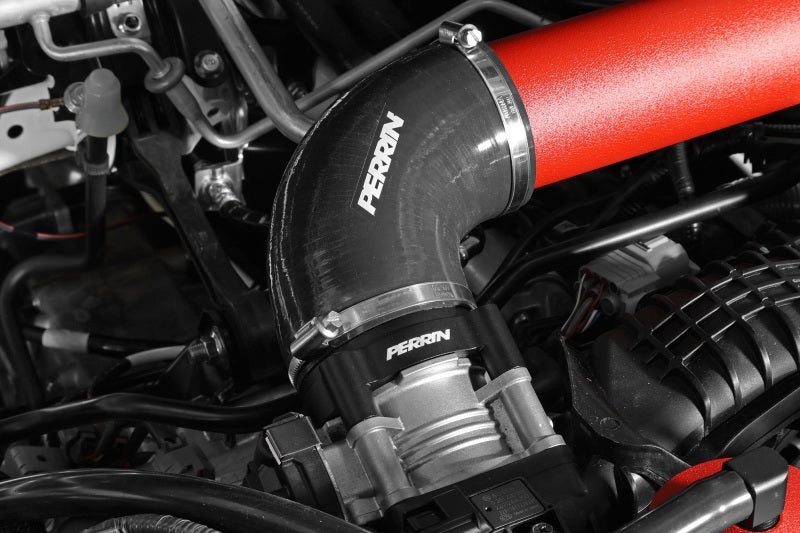Perrin [22-25 WRX] Front Mount Intercooler Kit | Red Tubes & Silver Core | PSP-ITR-441SL/RD