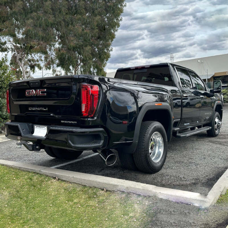Banks Power 20-23 Chevy/GMC Duramax DRW Crew Cab 5.0in Monster Exhaust w/ S/S Chrome Tip