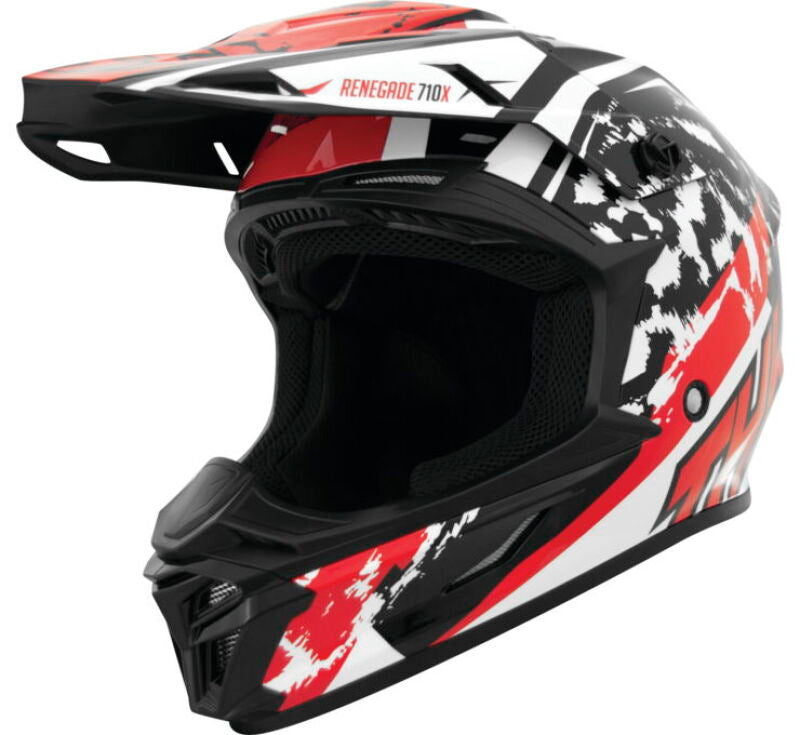 THH Helmets T710XR Renegade White/Red - XS