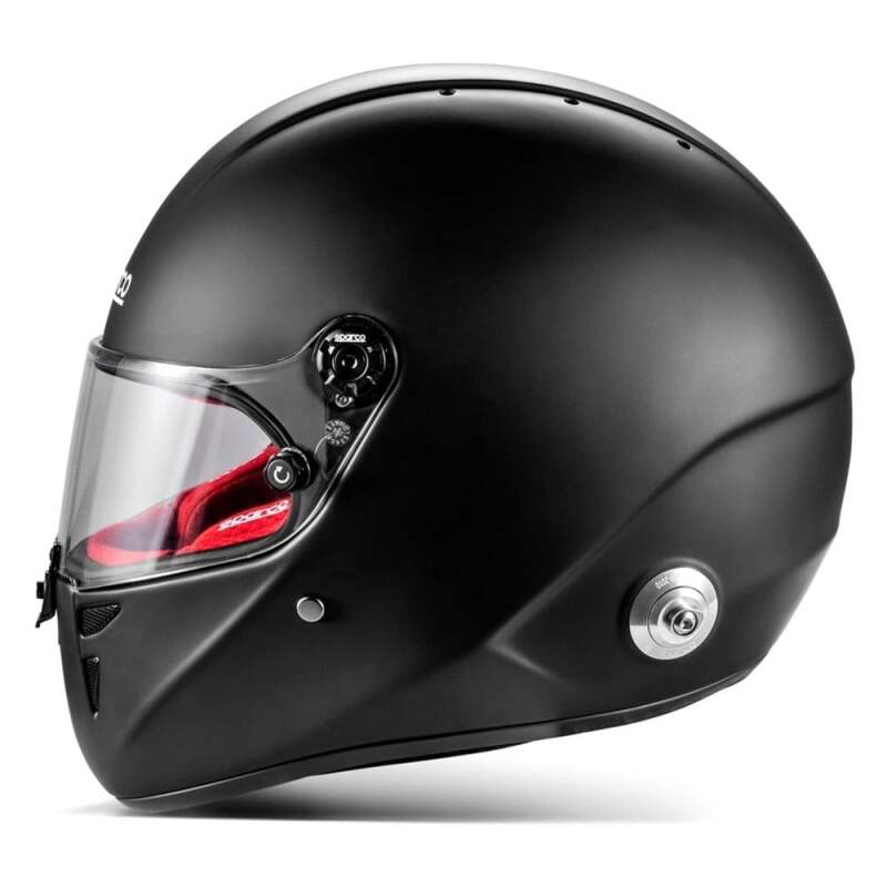 SPARCO Stealth RF Helmet - X Small - Matte Black/Red