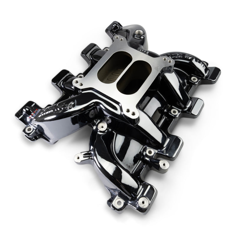 Edelbrock Chevy LS1 Performer RPM Intake Manifold Only - Black Plasma Finish