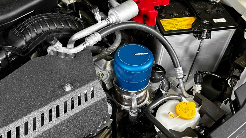 Perrin [15-25 WRX, 13-25 BRZ, 22-25 GR86] Oil Filter Cover Blue | PSP-ENG-716BL