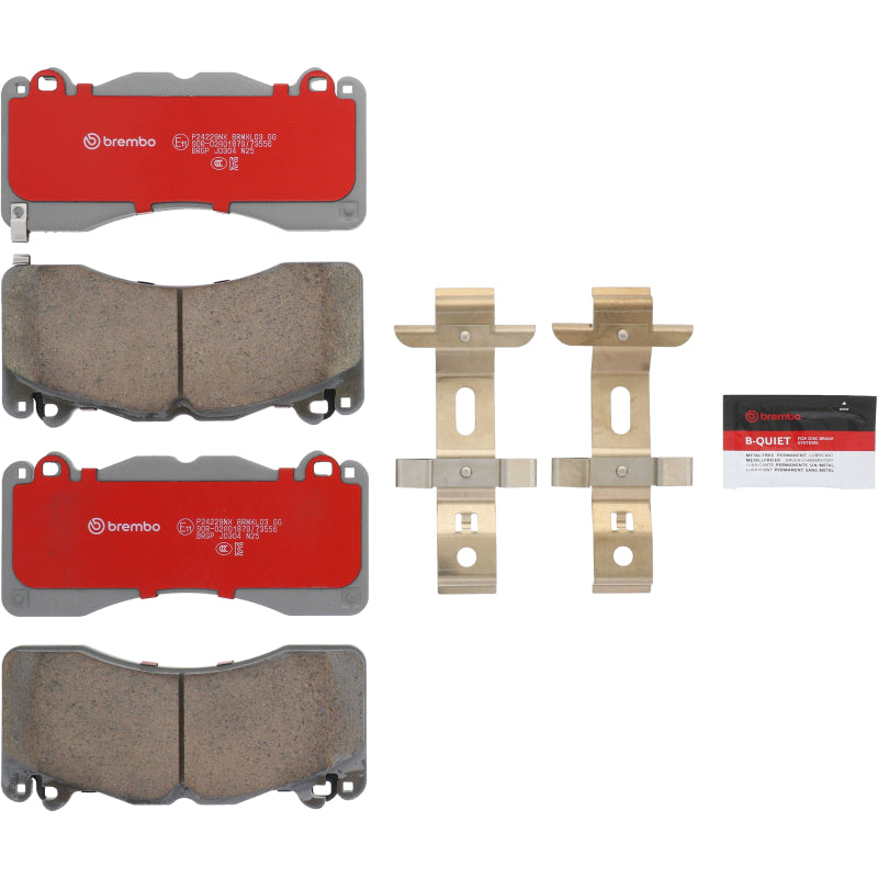 Brembo 14-23 Ford Mustang Xtra Ceramic Brake Pad - Front