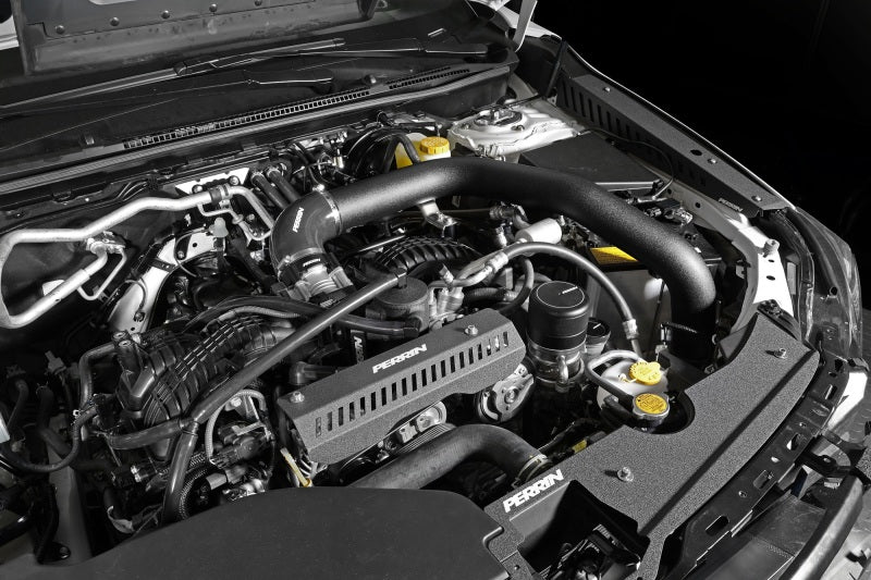 Perrin [22-25 WRX] Front Mount Intercooler Kit | Black Tubes & Black Core | PSP-ITR-441BK/BK