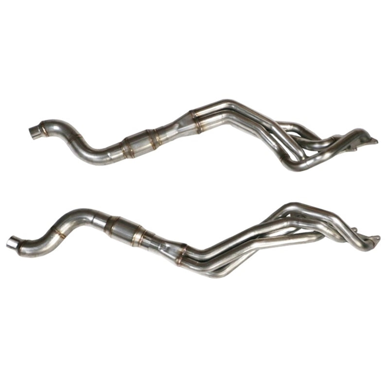 TSP 2015-2023 Mustang GT long tube headers with catted connection pipes