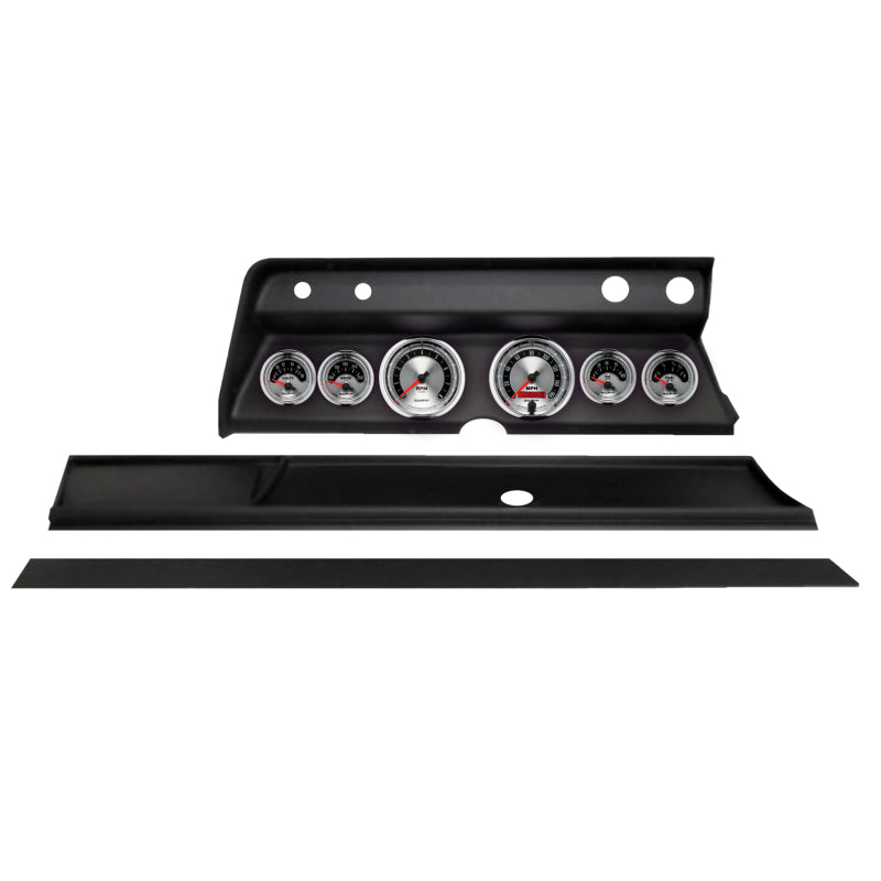 Autometer American Muscle Direct Fit Dash Kit 1967 Chevy Chevelle (2 x 3-3/8in. / 4 x 2-1/16in.)