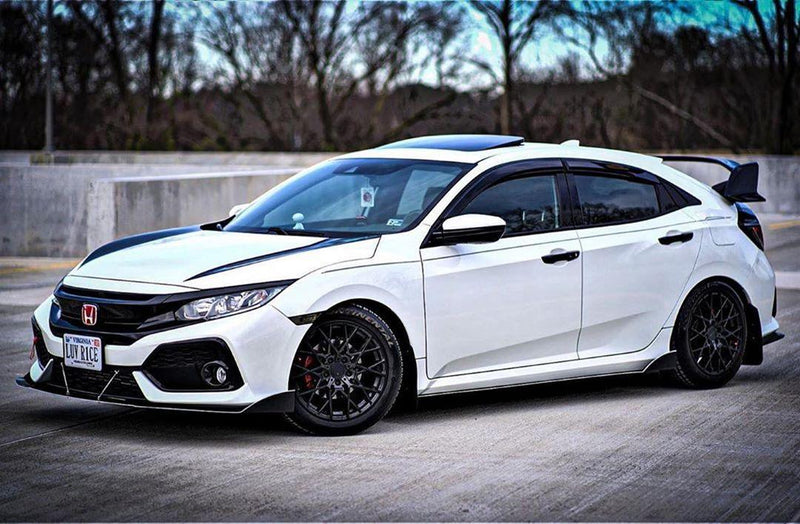 2017-2021 Honda Civic Splitter  ([Hatchback, Si Coupe, Si Sedan] ) V2