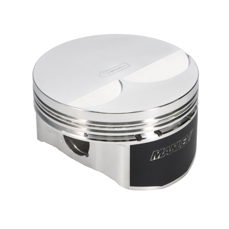 Manley Chevrolet LS Piston Set - 4.080in Bore 1.304in CH, -4.00 CC