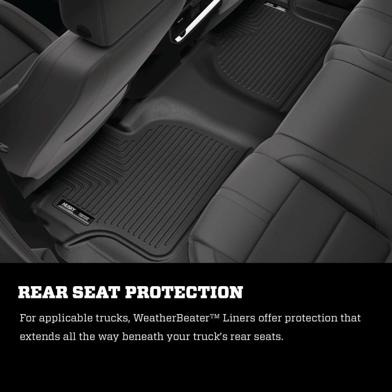 Husky Liners 20-25 Mazda CX-30 AWD Weatherbeater 2nd Seat Floorliner (2pc) - Black