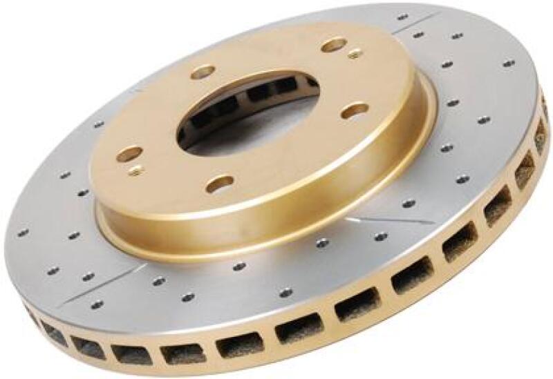 DBA 06-10 Jeep Commander Front Drilled & Slotted Street Series Rotor