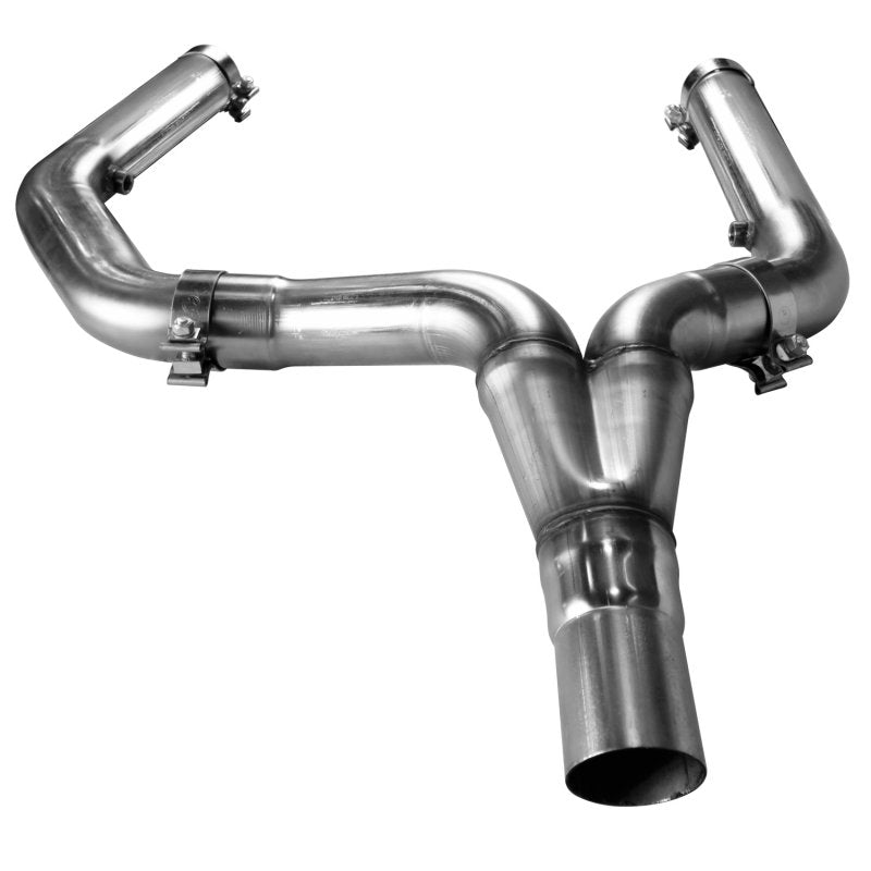 Kooks 07-18 Jeep Wrangler HEMI Swap 2.5in Stainless Steel GREEN Catted Y-Pipe