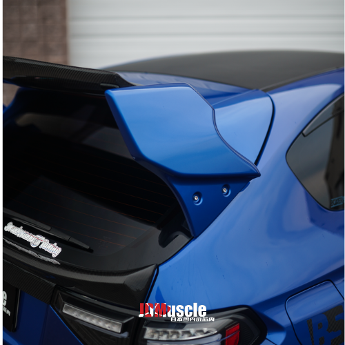JDMuscle 08-14 WRX/STI VS Style Spoiler w/ Brake Lights | ABS / Paint Matched / Partial Carbon Fiber