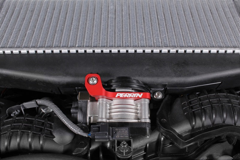 Perrin [22-25 WRX] Top Mount Intercooler Bracket - Red | PSP-ITR-331RD