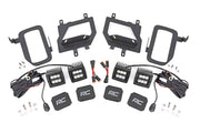 LED Light Kit | Fog Mount | Dual 2" Black Pairs | Flood | Ford F-150 (15-17)