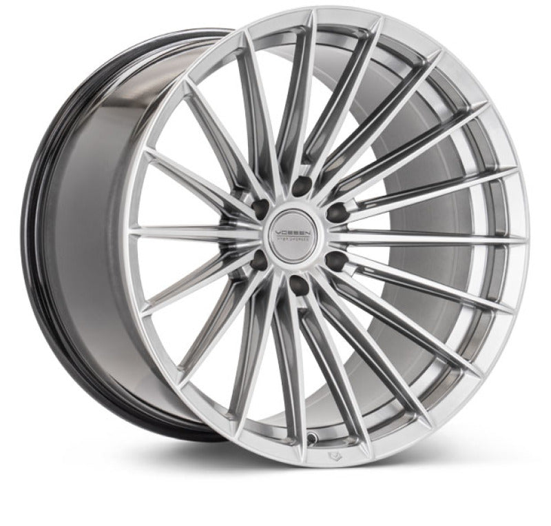 Vossen HFX-4 22x9.5 - 6x139.7 - ET20 - Deep - 106.1 - Hyper Silver Wheel