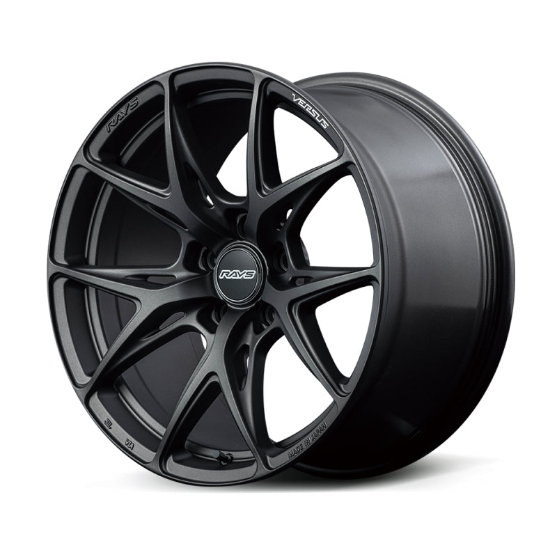 Versus VV21S 18X8.0 +50 5x112 Matte Super Dark Gunmetal