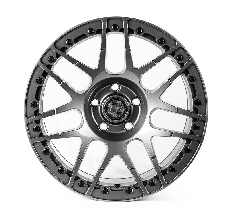 Forgestar F14 Beadlock 15x10 / 5x120 BP / ET45 / 7.2in BS Gloss Anthracite Wheel