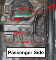 Kirkey 55 and 38 Series Seat Mounts for 1978-1988 G-Body