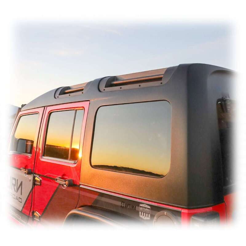 Turn Offroad 2007-2018 Jeep JK 4 Door Safari Style Hardtop w/Overhead Handles