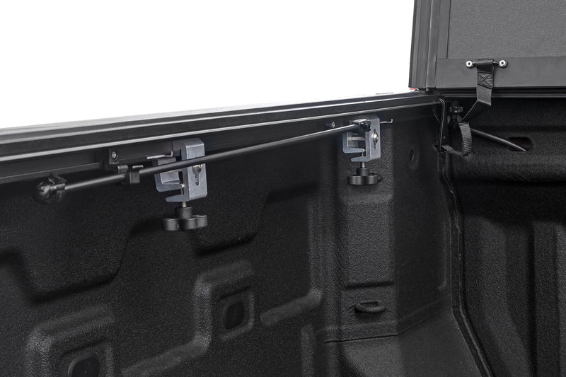 Hard Tri-Fold Flip Up Bed Cover | 6'7" Bed | Chevy/GMC Sierra 1500 (19-26)/Silverado 1500 (19-26) 