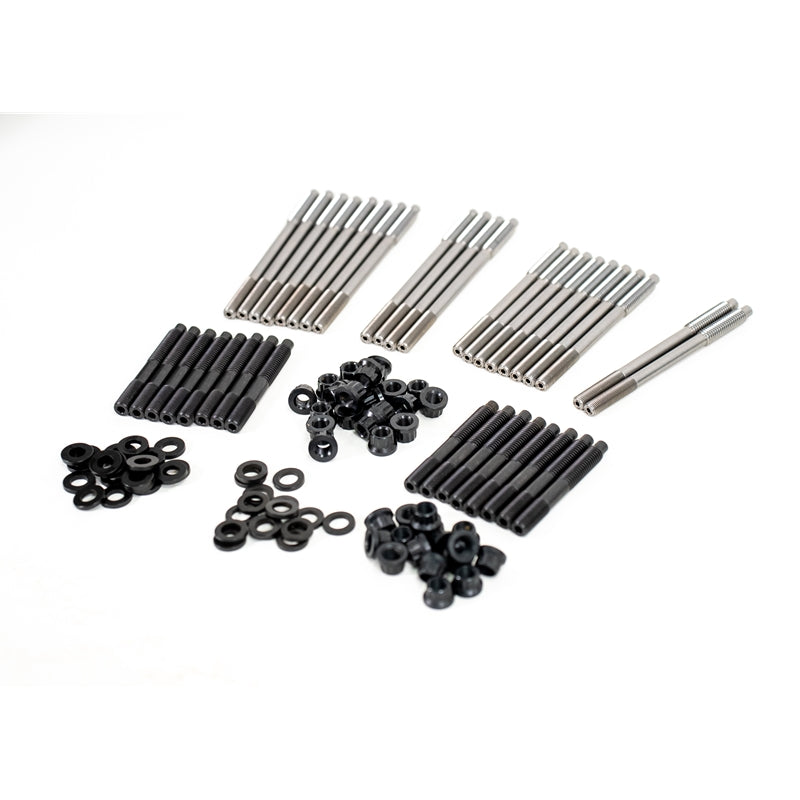 CHEVROLET LT1/LT4 MAIN STUD KIT, GEN V, 12PT NUTS, E190 SERIES, BLACK OXIDE FINISH (Compares to ARP 234-5802)