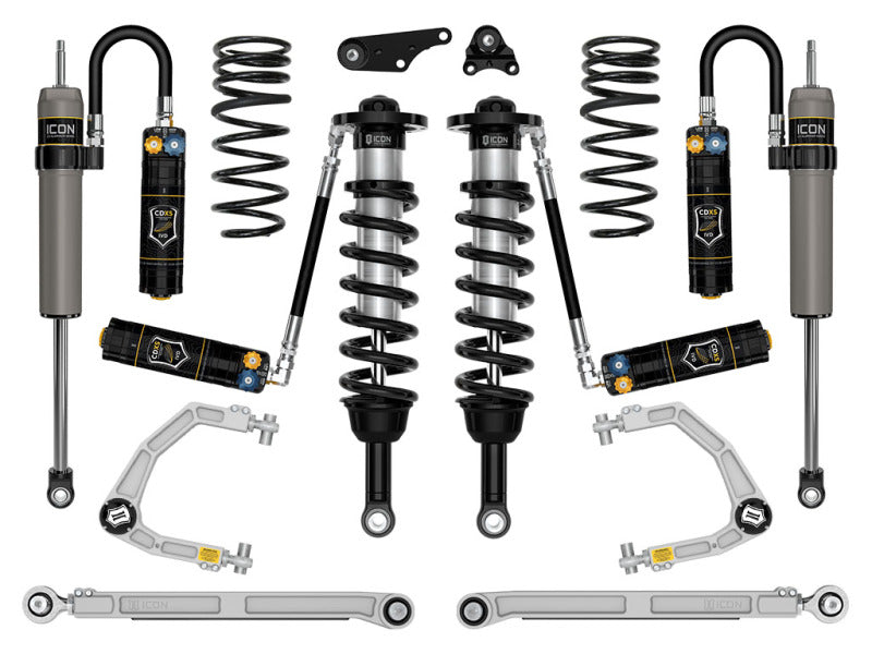 Icon 24-26 Toyota Tacoma 1.25-3in Stage 9 Suspension System w/ Billet UCA & Triple Rate Rear Springs
