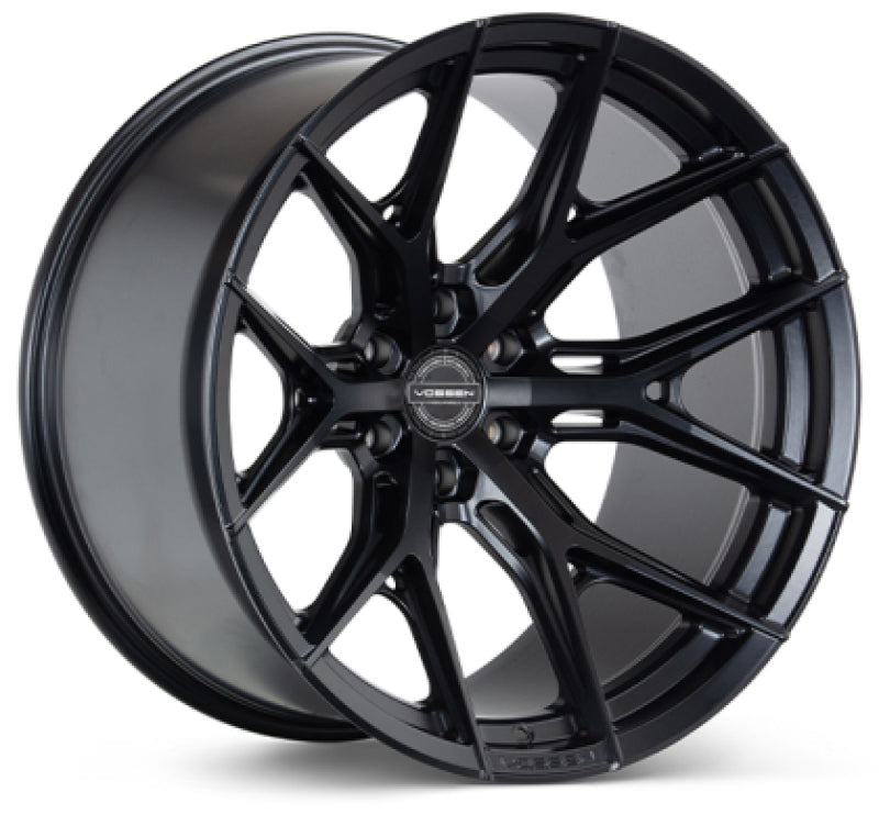 Vossen HF6-4 22x10 - 8x165.1 - ET-18 - Super Deep Face - 125.1 - Satin Black Wheel