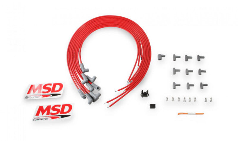 Super Conductor 8.5mm Spark Plug Wire Set, 8 Cylinder 90¬∞ Plug/90¬∞ Cap