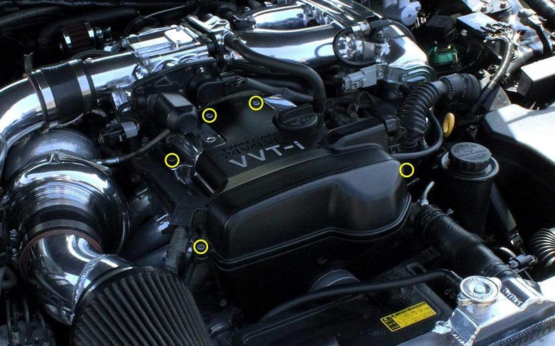 1JZ-GE | 2JZ-GE Titanium Dress Up Bolts Engine Kit