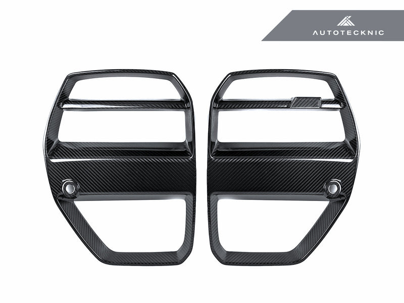 AutoTecknic Dry Carbon Motorsport V1 Front Grille Set - G80 M3 | G82/ G83 M4