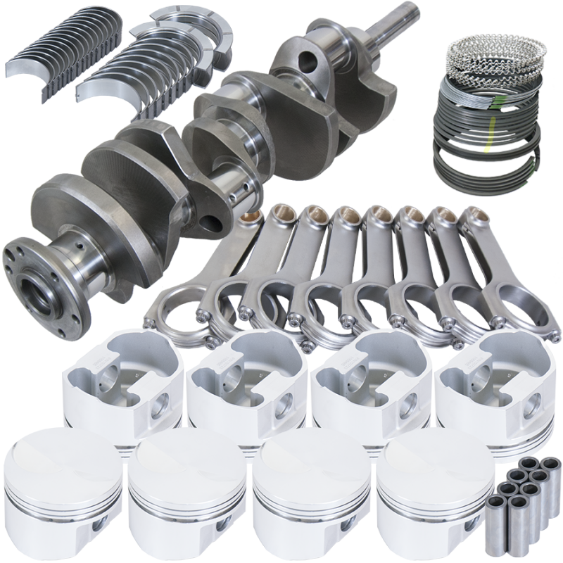 Eagle Ford 429/460 3.850in Crank 6.605in H-Beam -3cc Flat Top 4.390in Pistons Rotating Assembly