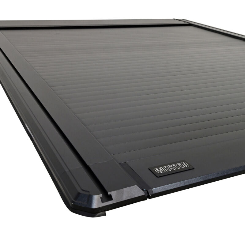 Westin Manual Retractable Tonneau Cover 24-26 Toyota Tacoma 6ft Bed Black