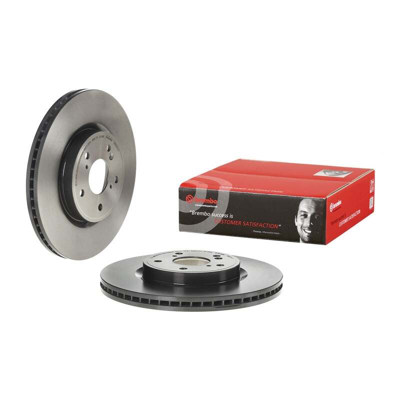 Brembo OE 17-24 Honda CR-V Front Premium UV Coated OE Equivalent Rotor