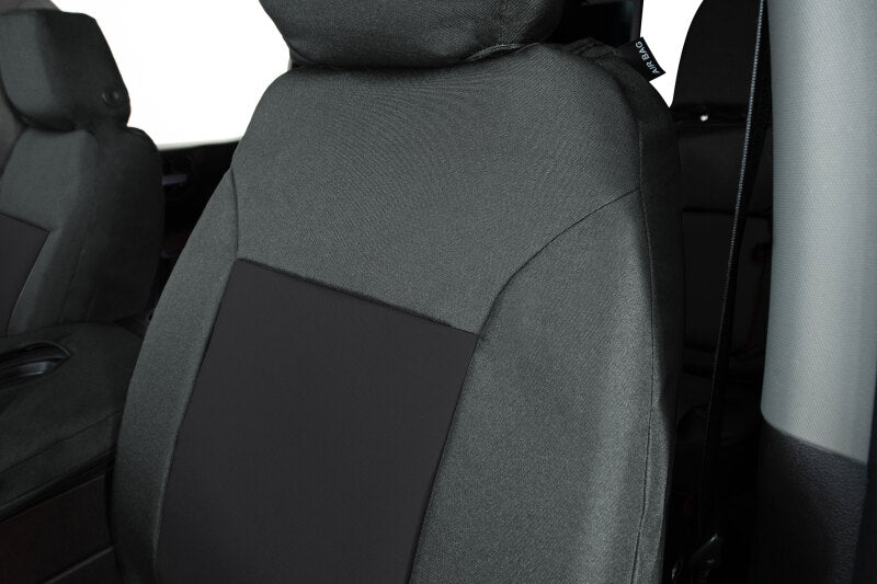 Covercraft 19-24 Dodge Ram Endura PrecisionFit Custom Front Row Seat Covers - Charcoal/Black