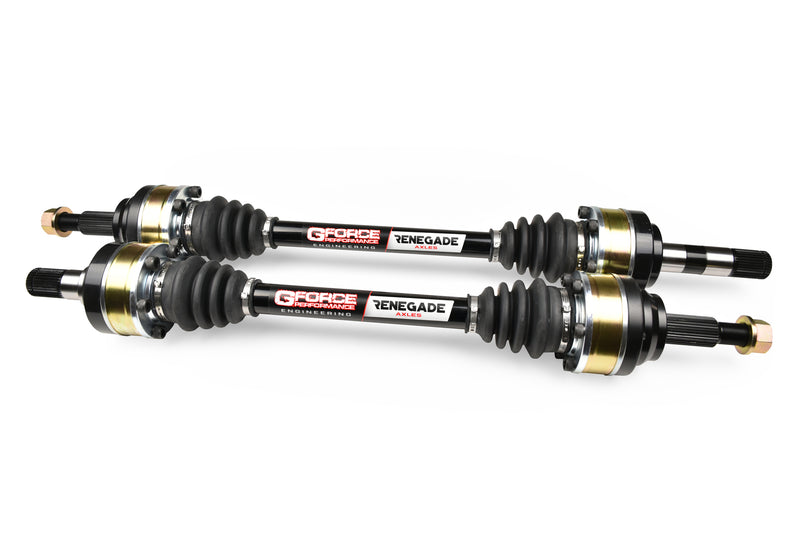 GForce Engineering WK210107A - 2012+ SRT 6.4 Jeep Grand Cherokee Renegade Axles with Exotic Alloy Inner Stubs
