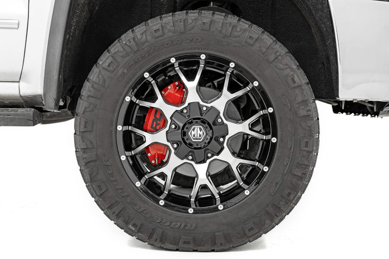 Caliper Covers | Front and Rear | Red | Ford F-250 Super Duty 2WD/4WD (13-22)