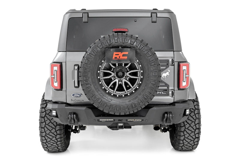Rear Bumper | Black Series LED | 6" Pair | Slim Line | | Ford Bronco (21-25)